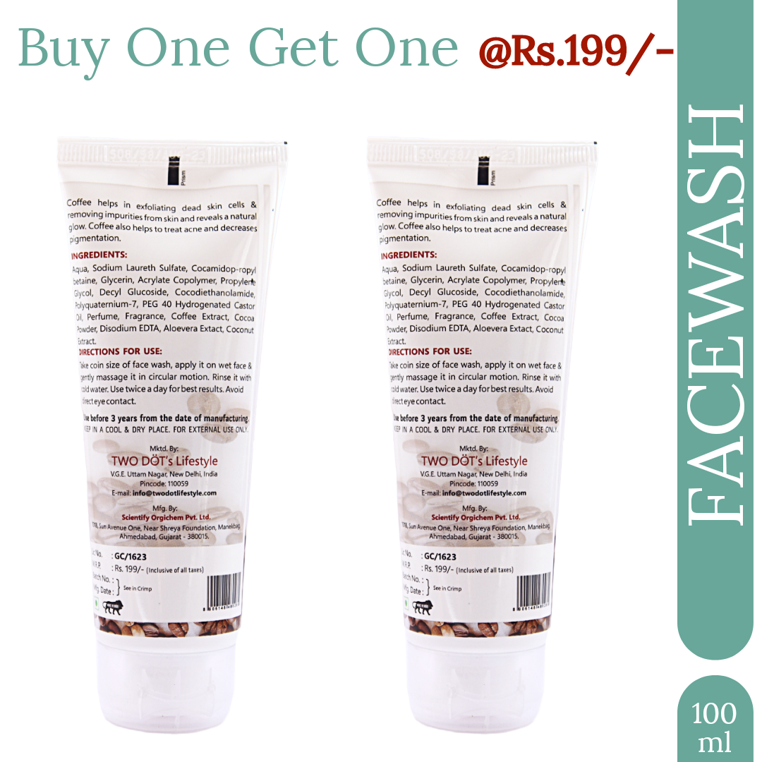 Buy One Get One - Coffee Nut Facewash