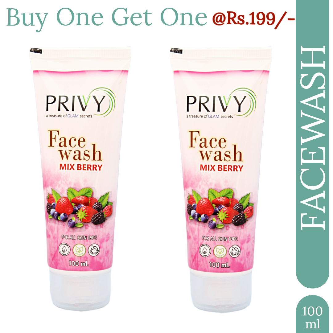 Buy One Get One - Mix Berries Face Wash